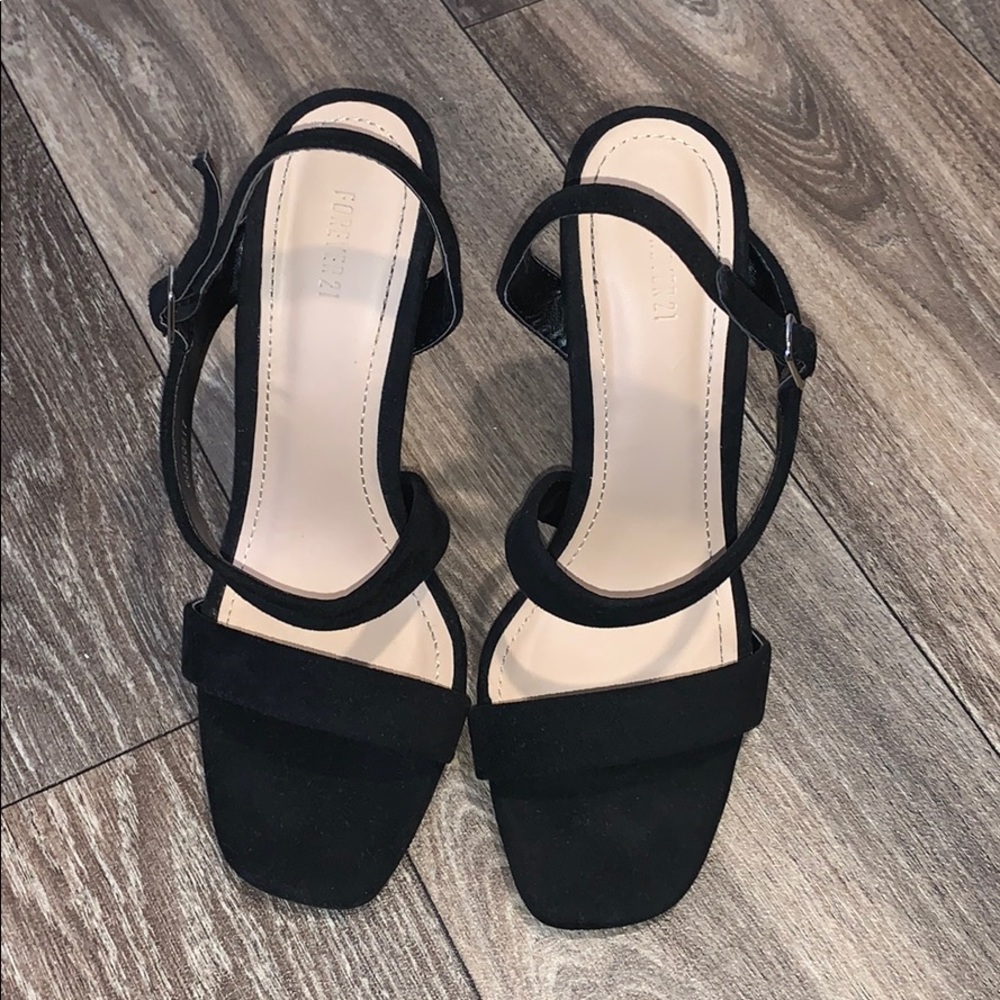 Black heels